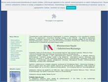 Tablet Screenshot of medycynasrodowiskowa.pl